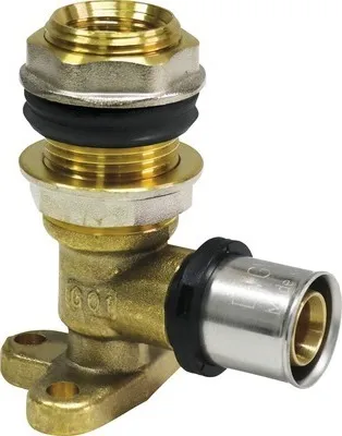 Immagine prodotto di Pipetec condotto a parete con filettatura interna 20 x 2 - 1/2" : 20 x 2 mm - 1/2 pollice Dimensioni: 20 x 2 mm - 1/2 pollice