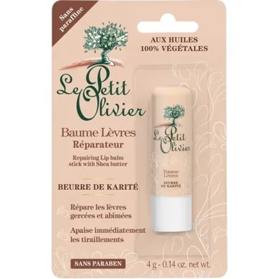 Produktbild von Le Petit Olivier Lippenbalsam mit Sheabutter – 4g intensive Pflege aus Frankreich