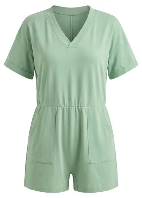 Image de SUPSLIM - Combinaison pour femmes, couleur verte, taille L