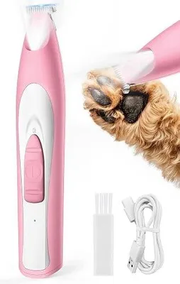 Zdjęcie produktu dla Trymer do łap psa bezprzewodowy LED 35DB dla małych psów