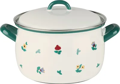 Produktbild von Riess hoher Topf 3,5l 20cm Gmundner Streublumen R0166049