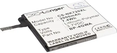 Immagine prodotto di TECHTEK Batteria compatibile con [Microsoft] Lumia 625, Lumia 625H, Lumia 720, Lumia 720T, per [Nokia] Lumia 625, Lumia 625H, Lumia 720, Lumia 720T s
