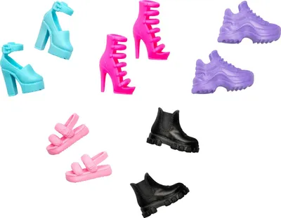 Produktbild von Barbie HWV71 Puppenzubehör Puppenschuhe