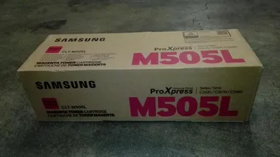 Produktbild von Samsung CLT-M505L Magenta Original Tonerkartusche mit hoher Reichweite, 3500 Seiten, Magenta, 1 Stück(e)