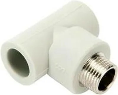 Obrázok produktu pre PP-R T-kus 20 mm x 1/2 GZ x 20 mm