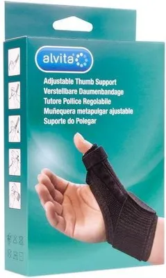 Produktbild von ALVITA Daumenbandage Gr.1, atmungsaktiv, für gezielte Stabilisierung und Entlastung