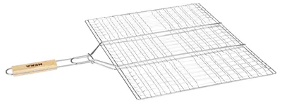 Produktbild von Edelstahl-Grillrost, Holzgriff