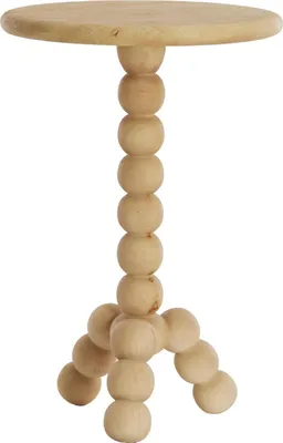 Image de Table d'appoint Light & Living VEGLIO en finition naturelle mate – Ø35x54 cm