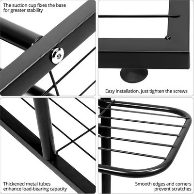 Obrázok produktu pre Viacúrovňový stojan na rastliny z kovu, 108 cm, do záhrady a na balkón
