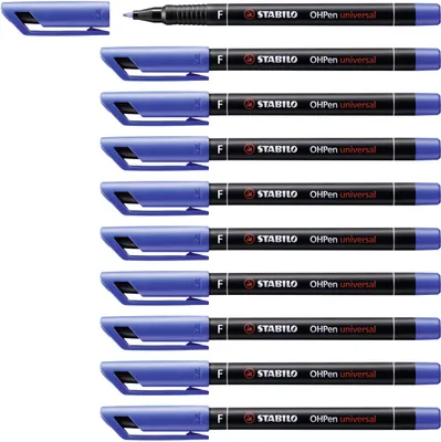 Zdjęcie produktu dla STABILO 842/41 STABILO OHPen F Wf bl 10S