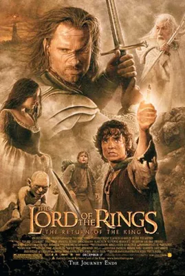 Produktbild von Herr der Ringe Poster Return of the King 68 x 98 cm