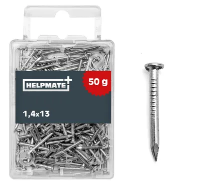 Productafbeelding van Verzinkt rondpen 1,4 x 13 mm – 50 gram
