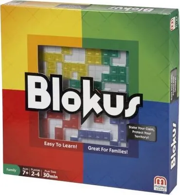 Produktbild von Mattel BJV44 - Strategická hra Blokus