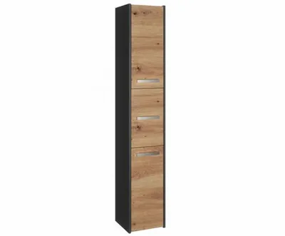 Zdjęcie produktu dla Szafka słupek Antracyt Dąb Artisan 30x30x170 cm