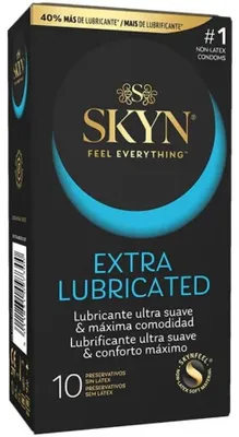 Zdjęcie produktu dla Skyn - Prezerwatywa Extra Nawilżana 10 Sztuk