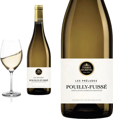 Produktbild von 2023 Pouilly Fuissé LES PRELUDES Chardonnay von Vignerons Terres Secretes - Weißwein