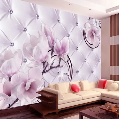 Produktbild von Basera Selbstklebende Fototapete Magnoliamotiv b-C-0025-a-c, mit UV-Schutz, 98x70 cm