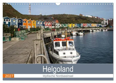 Produktbild von Helgoland - idyllische Nordseeinsel (Wandkalender 2027 DIN A3 quer), CALVENDO Monatskalender
