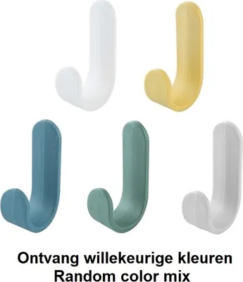 Produktbild von Selbstklebende Wandhaken Retro-Stil