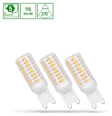 Produktbild von LED G9 4W 230V AC Neutralweiß DIMMABLE 460 Lumen 270°