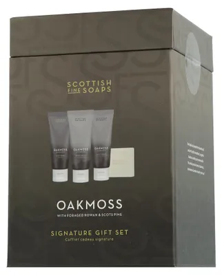 Produktbild von Scottish Fine Soaps Klassisches Geschenkset Oakmoss 4-teilig