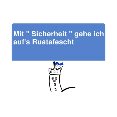 Produktbild von 1 Stk. NFC-BlockingCard zum Schutze Ihrer ec.-und Kreditkarten in Ihrem Geldbeutel, bzw. Wallet - mit Motiv Ravensburger Rutenfest
