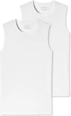 Produktbild von SCHIESSER Herren Tank Tops | Baumwolle | 2er Pack | 7993