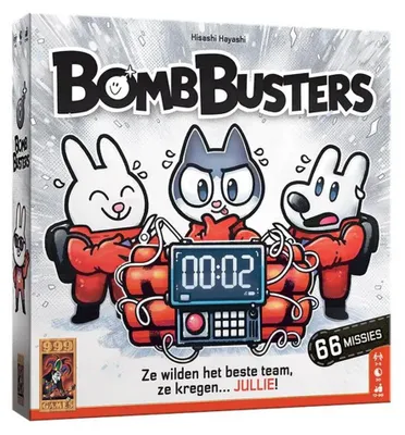 Immagine prodotto di 999 Giochi Bomb Busters, Gioco da tavolo, Deduzione, 12 anni, Gioco in famiglia