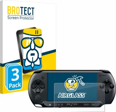 Produktbild von 3x BROTECT Schutzglas für Sony PSP 1004 Schutzfolie Panzer Folie Glas Display Schutz klar