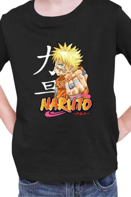 Produktbild von Kinder T-Shirt Naruto Naruto 06, 9-11 Jahr - 140 / Schwarz