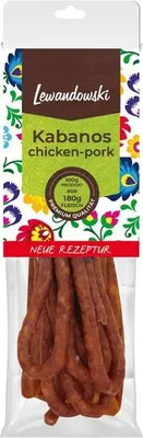 Produktbild von Lewandowski Kabanos chicken-pork 100g