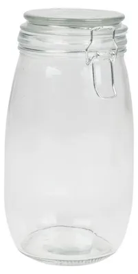 Image de Lot de 6 bocaux de 1,4L en verre à pied