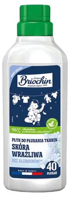 PŁYN DO ZMIĘKCZANIA TKANIN DLA SKÓRY WRAŻLIWEJ 750 ml (40 PRAŃ) - BRIOCHIN