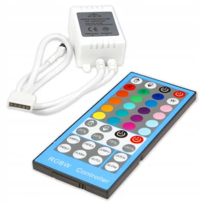 Produktbild von MasterLED RGBW LED Controller 12-24 V 8 A IR-Fernbedienung 40 Tasten
