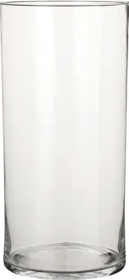 Produktbild von Mica Decorations Carly Vase - H40 x Ø19 cm - Zylinder - Transparent