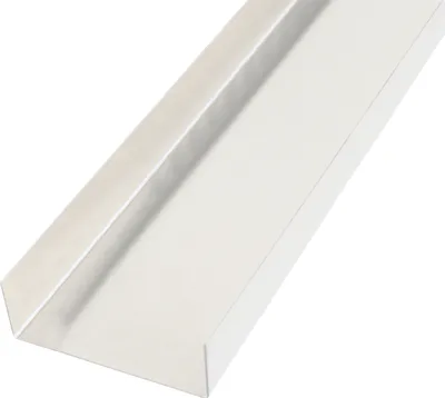 Produktbild von Alberts Glattblech | gekantet, U-Form | Aluminium, natur | 1000 x 20 x 58 x 20 mm