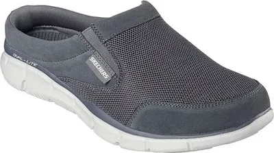 Produktbild von Skechers Herren Pantoletten grau Gr. 45