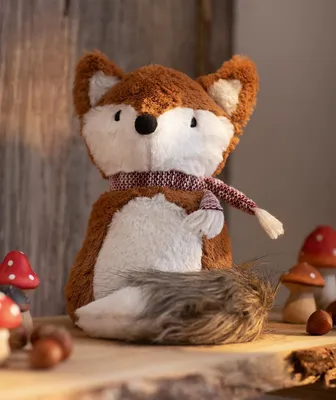 Produktbild von Türstopper "Fuchs" aus Stoff, schwer, Türpuffer, Türfeststeller, Fensterstopper