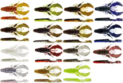 Produktbild von Westin CreCraw Creaturebait 6,5cm 4g - 6 Gummikrebse, Farbe:Holy Chartreuse