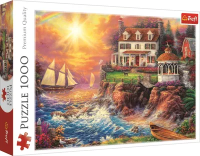 Produktbild von Premium Puzzle 1000 Teile - Friedvolle Zuflucht