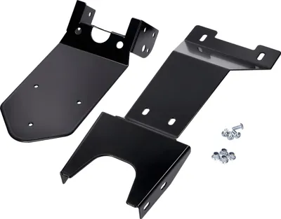 Immagine prodotto di Portatarga 101_Octane rivestito di nero con paraspruzzi per Rieju MRT