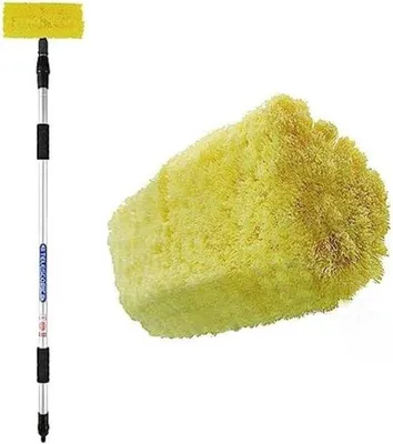 Produktbild von Famanu Teleskopbürste mit ausziehbarem Griff - 240 cm