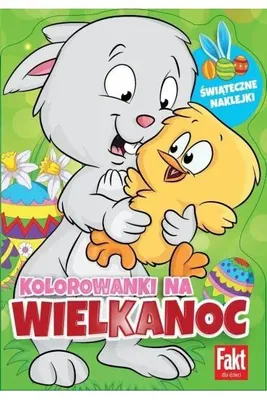 Produktbild von Kolorowanki na Wielkanoc. Brokatowe naklejki..