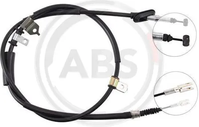 Produktbild von A.B.S. Handbremsseil Seilzug Feststellbremse für ROVER 25 Schrägheck (RF) K15697