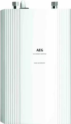 Produktbild von AEG elektronischer Kompakt-Durchlauferhitzer DDLE Kompakt 11/13 kW umschaltbar für die Küche, Starkstromanschluss 400 V, solargeeignet, Untertischmontage, 230768