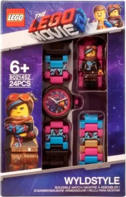 Obrázek produktu pro Lego 8021452 - Film Wyldstyle Dětské sestavitelné hodinky s figurkou