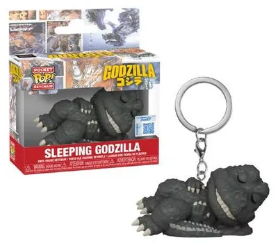 Image de Godzilla Pocket POP  porte-clés PVC - Sleeping Godzilla