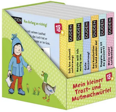 Image de Duden 18+: Mein kleiner Trost-und-Mutmach-Würfel