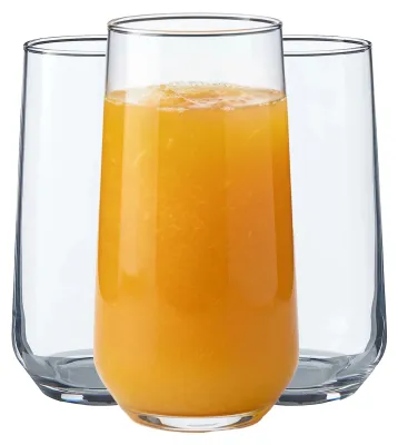 Produktbild von Pasabahce Allegra Longdrinkgläser – 3er Set, 470 ml