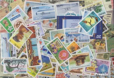 Produktbild von Briefmarken Nauru 300 verschiedene Marken